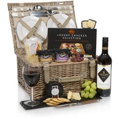 Wine Gift Box With Cheese &amp; Pate