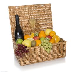 Luxury Fruit Basket With Prosecco